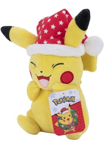 Pokemon Pikachu Figür Noel Seri 20 cm Peluş Oyuncak