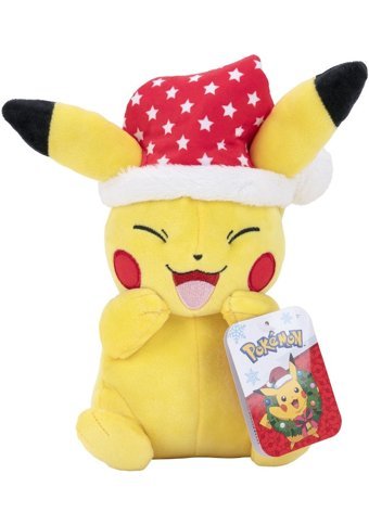 Pokemon Pikachu Figür Noel Seri 20 cm Peluş Oyuncak