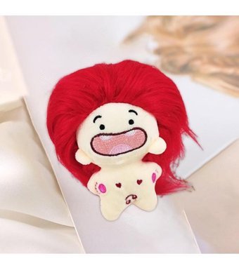 Magideal Suntek Erkek Kız Sepet Dolgu Kırmızı Sevimli Peluş Oyuncak