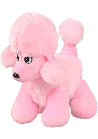 Toyaş Pembe Havlayan Poodle Kaniş 30 cm Peluş Oyuncak