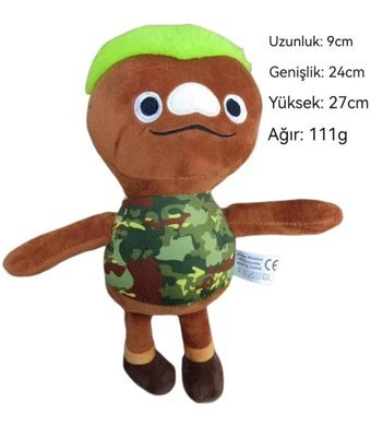 Carrier 4 Çılgın Elementler Şehir Peluş Oyuncak