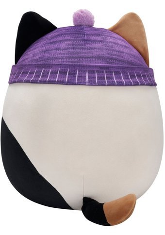 Squishmallows Mor Bereli Kedi Cam 40 cm Peluş Oyuncak