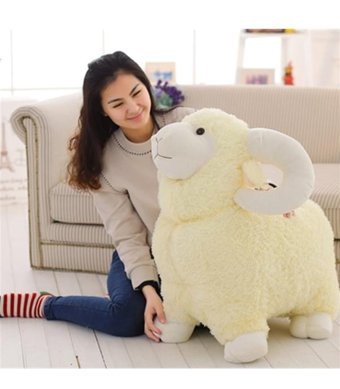 Alibee Karikatür Koyun 30 cm Peluş Oyuncak