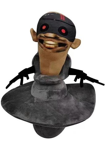Yucama Ufo Sahte Oyuncak Skibidi Toilet Plush 30 cm Peluş Oyuncak
