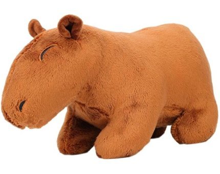 Magideal Koyu Kahverengi Capibara Sevimli 30 cm Peluş Oyuncak