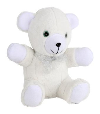 Anatoya Pinpon Ayıcık Anatoya Beyaz Peluş Oyuncak