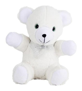 Anatoya Pinpon Ayıcık Anatoya Beyaz Peluş Oyuncak