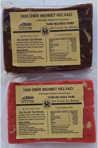 1928 Mehmet Helvacı Cevizli Yaz Helva 2x500 gr
