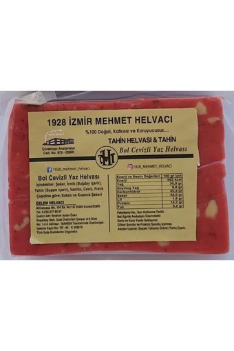 1928 Mehmet Helvacı Cevizli Yaz Helva 2x500 gr