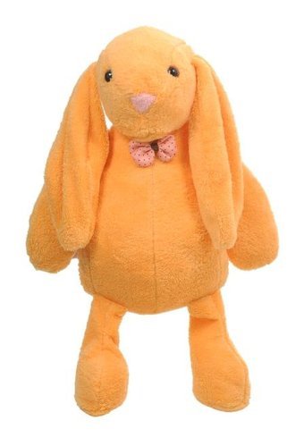 Sole Turuncu Led Işıklı Uyku Arkadaşı Uzun Kulak Bunny Peluş Tavşan 65 cm Peluş Oyuncak