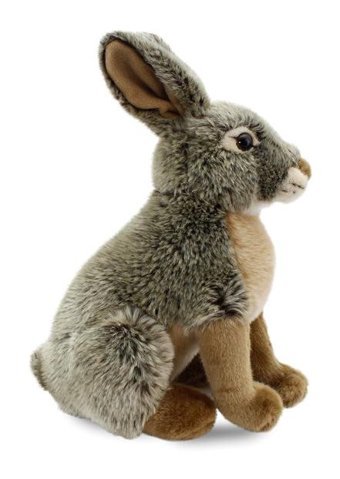 Animals Of The World Oturan Yaban Tavşanı 28 cm Peluş Oyuncak