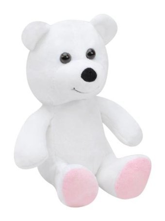 Selay Oyuncak Ayı 20 cm Beyaz Peluş Oyuncak