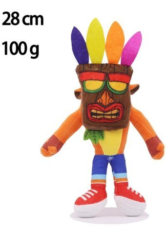 Yucama 3 Adet Crash Bandicoot 28 cm Peluş Oyuncak