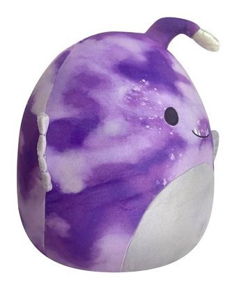 Squishmallows Mor Batik Fener Balığı Easton 30 cm Peluş Oyuncak
