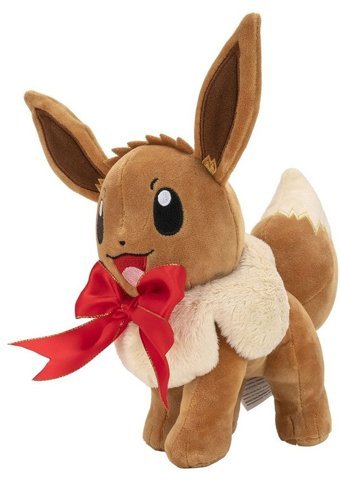 Pokemon Figür Noel Seri Eevee 20 cm Peluş Oyuncak