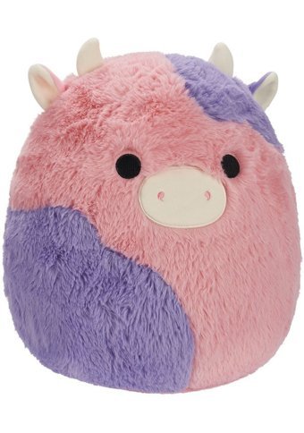 Squishmallows Fuzz A Mallows İnek Patty 30 cm Peluş Oyuncak