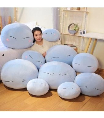 Carrier Slime Sevimli Mavi Peluş Oyuncak