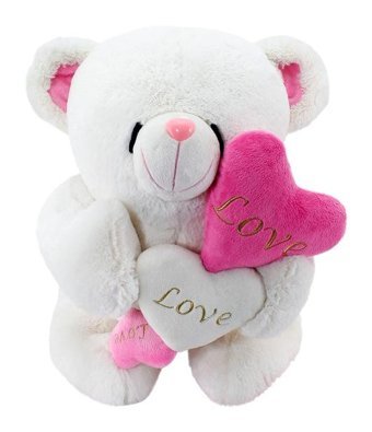 Neco Plush Ayakta 3 Kalpli Utangac Ayı 55 cm Peluş Oyuncak