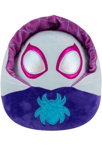 Squishmallows Spider Man Serisi Ghost Spider 25 cm Peluş Oyuncak