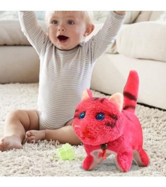 Magideal Suntek Elektronik Kedi Peluş Oyuncak