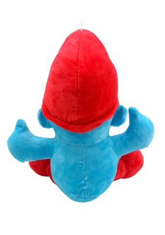 Pop Şeker Şirinler Sevimli Kırmızı Kıyafetli Şirin 35 cm Peluş Oyuncak