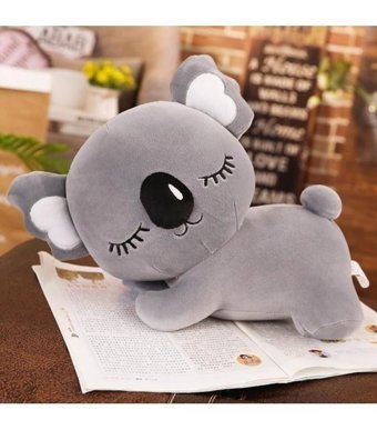 Jzcat Koala Peluş Oyuncak Gri 35 cm Peluş Oyuncak