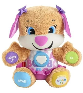 Fisher Price Lnl Yaşa Göre Gelişim Eğitici Köpekçik Peluş Oyuncak
