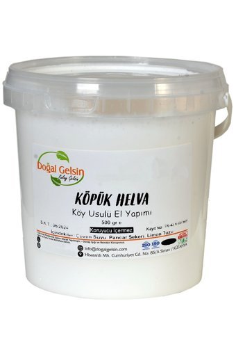 Doğal Gelsin Kolay Gelsin Sade Köpüklü Helva 500 gr