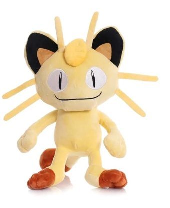 Takara Tomy Meowth Orjinal Pokemon 25 cm Peluş Oyuncak
