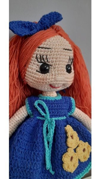 Petekhobby Amigurumi Şeker Bebek 30 cm Peluş Oyuncalk