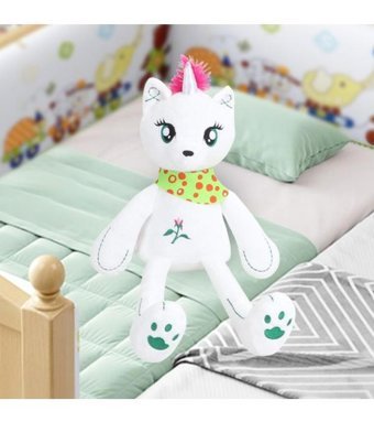 Magideal Suntek Kanepe Yatak Kırmızı Için Kız Erkek Şık Sevimli Peluş Oyuncak