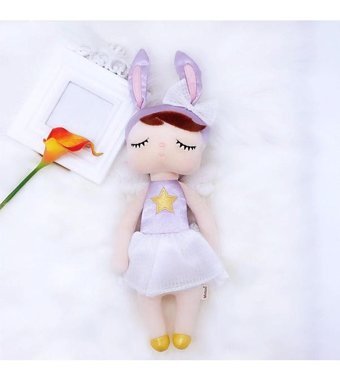 Magideal Mor Metoo Angela Doll Yumuşak Peluş Oyuncak