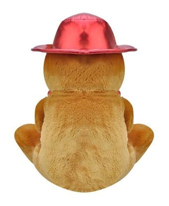 Selay Oyuncak Kahverengi Şapkalı Ayı 40 cm Peluş Oyuncak