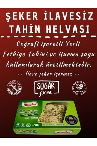 Mendos Antep Fıstıklı Tahin Helva 40 gr
