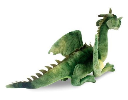 Animals Of The World Yeşil Ejderha 36 cm Peluş Oyuncak