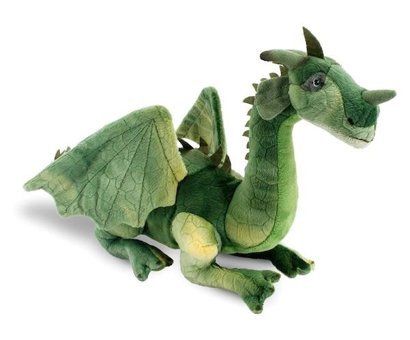 Animals Of The World Yeşil Ejderha 36 cm Peluş Oyuncak