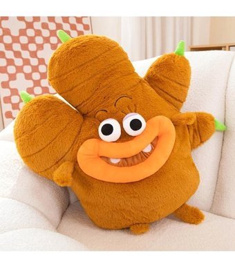 Luckystar Meyve Ağzı Oyuncak Yeşil Peluş Oyuncak