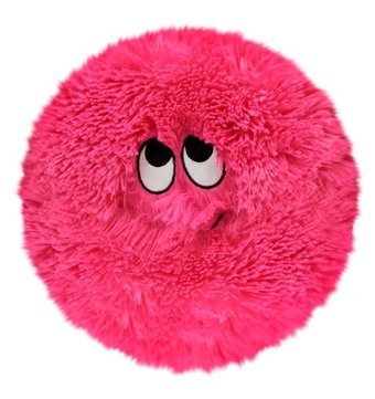 Selay Oyuncak Peluş Emoji Oyuncak Flausy Puf Oyuncak Pembe 35 cm Peluş Oyuncak