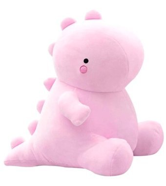 Carrier Pembe Sevimli Dinozor 30 cm Peluş Oyuncak