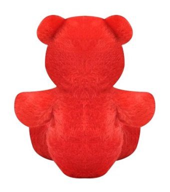 Selay Oyuncak Peluş Ayı 15 cm Kırmızı Peluş Oyuncak