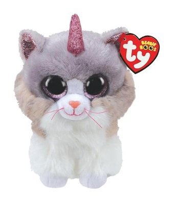 Ty Beanie Boos Asher Boynuzlu Kedi 15 cm Peluş Oyuncak