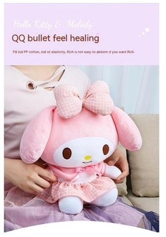 Alibee Qixun Sinley Sanrio My Melody Bebek Hediye 31 cm Peluş Oyuncak