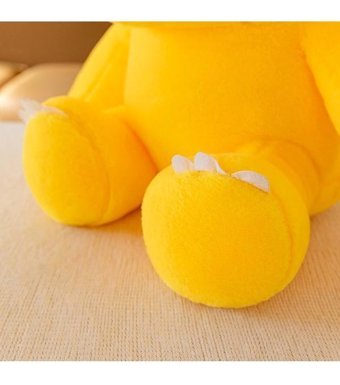 Luckystar Dinozor Agumon Figürü Sarı Peluş Oyuncak