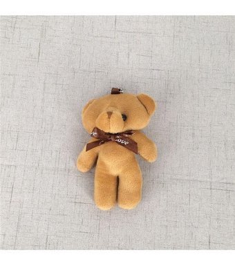 Alibee Piople Bear Aksesuarlar Pembe 8 cm Peluş Oyuncak