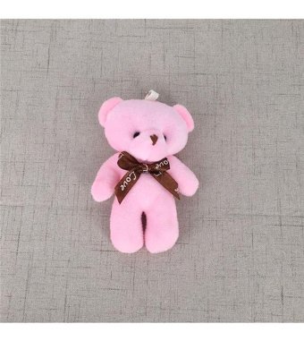 Alibee Piople Bear Aksesuarlar Pembe 8 cm Peluş Oyuncak