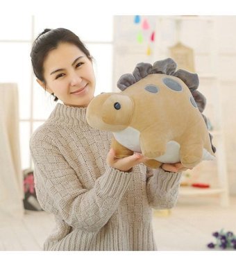 Luckystar Dinozor Kahverengi Peluş Oyuncak