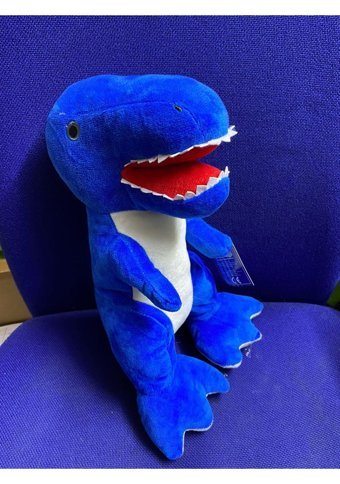 Halley Oyuncak Dinozor Mavi 30 cm Peluş Oyuncak