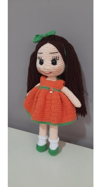 Petekhobby Amigurumi Bebek 30 cm Peluş Oyuncak