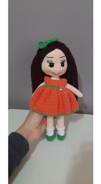 Petekhobby Amigurumi Bebek 30 cm Peluş Oyuncak