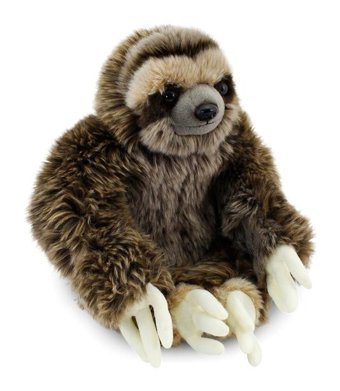 Animals Of The World Oturan Tembel Hayvan 28 cm Peluş Oyuncak